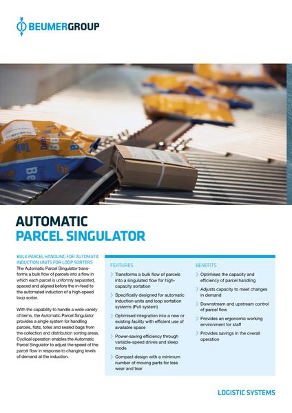 Beumer Paketvereinzeler